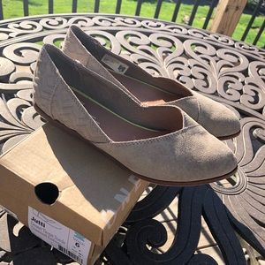 Toms Jutti Desert Taupe Suede 6